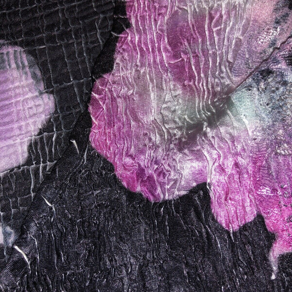 Komarov Dress Lace Cap Sleeve V-neck Fit & Flare - Picture 6 of 6